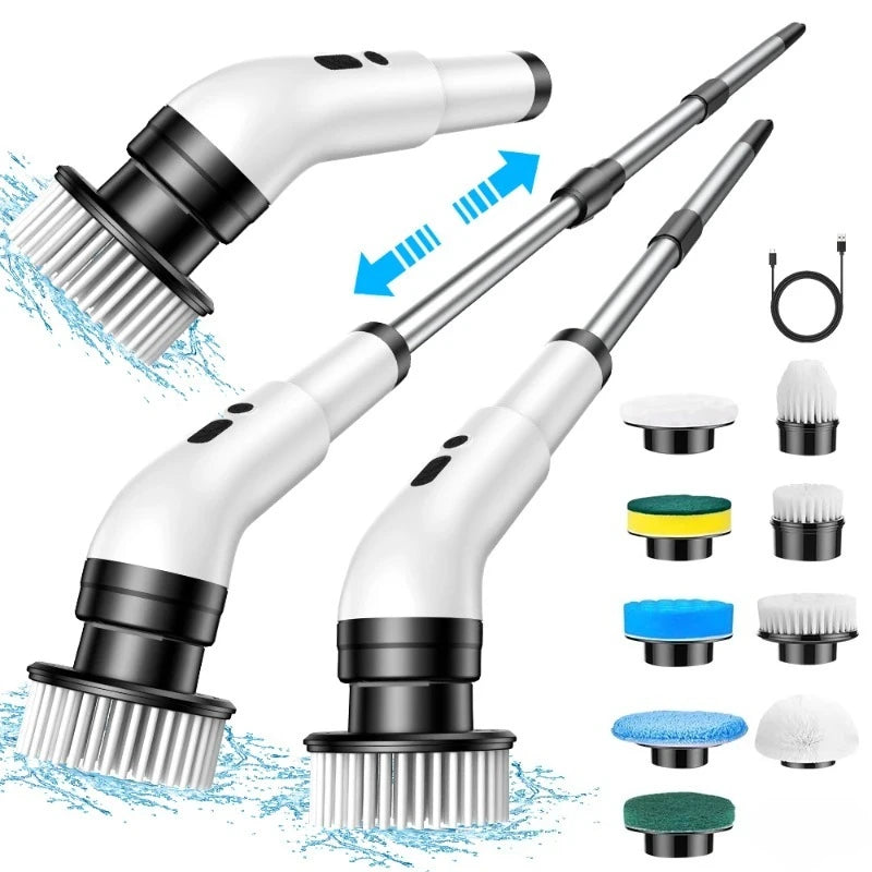 Ultimate 9-in-1 Telescopic Power Scrubber